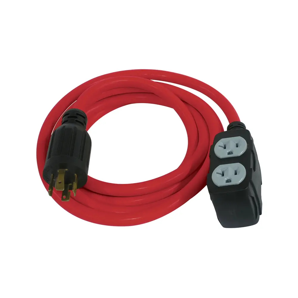 10 FT. Generator Extension Cord Compatible NEMA 5-15