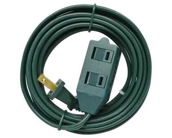 Westinghouse Olive 3 Outlet Indoor Extension Power Cord 9ft Workshops