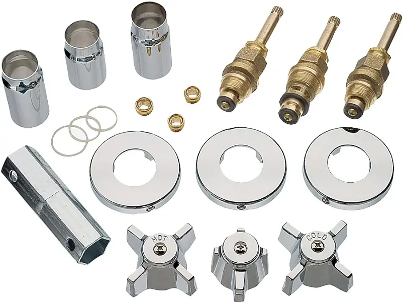 Danco 39621 Remodeling Trim Kit, Brass, Chromium Plated, : Sterling Tub/Shower Faucets from USA