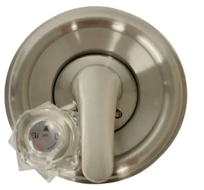 Danco 1 Handle Valve Trim Kit Soft-touch Nickel Delta Tub Shower Faucets Valve Not Included Damaged Box