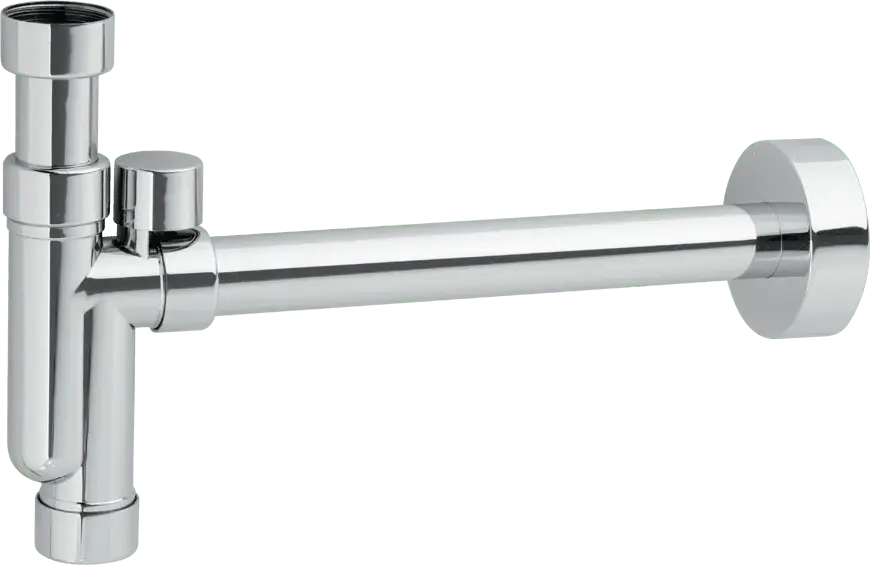 McAlpine TA32VUK-CB Chromium Plated Basin Kit Plastic Tubular Anti-Syphon Trap