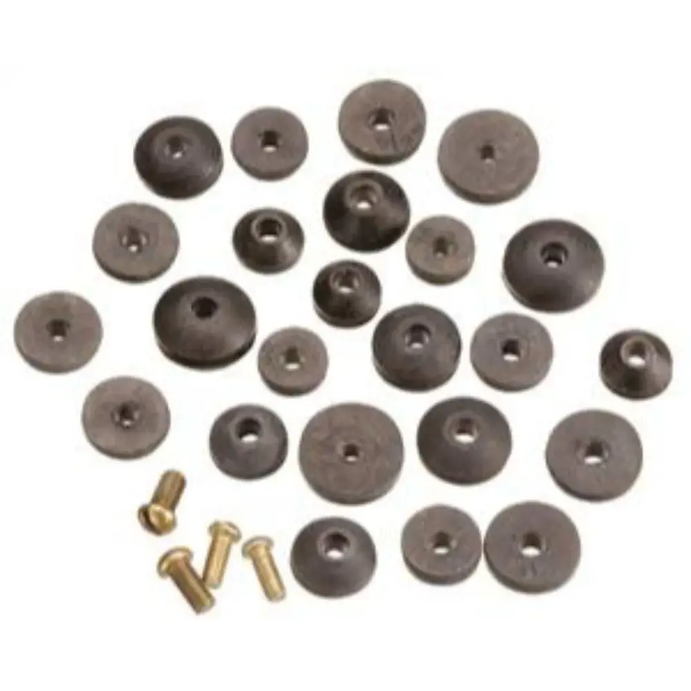 PLUMB PACK BEVELED TPR FAUCET WASHER ASSORTMENT Compatible Moen 1225