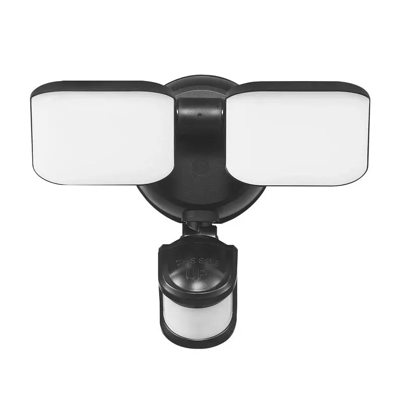 globe 17000208 Security Flood Buoyant, LED Lamp, Daylight, 600 Lumens, 4000 K Color Temp, Black Fixture