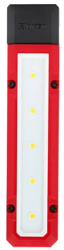 Milwaukee ROVER 2108 Flood Light, 3 V, 5-Lamp, LED Lamp, Pearl Light, 300 Lumens, Plastic Fixture