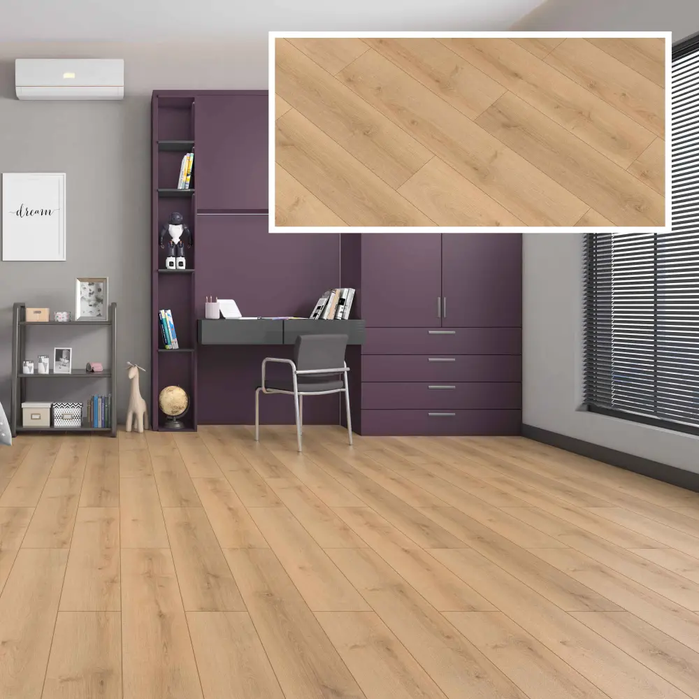 Alpine Water-repellent Laminate Flooring 12 mm, Santis