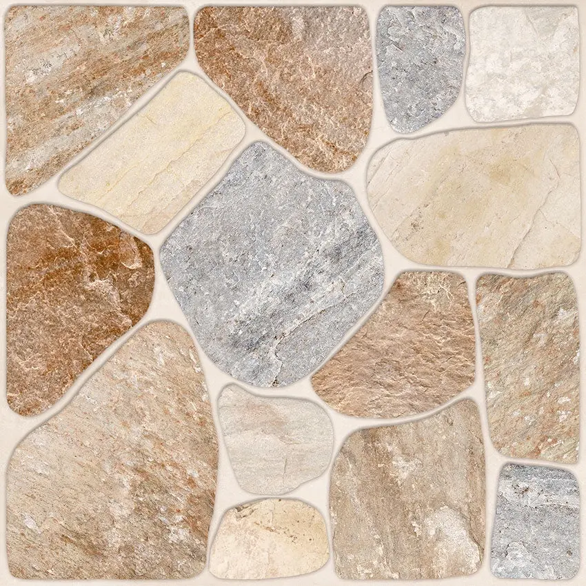 Pizarra HD 45x45 (17.7"x17.7") Clay Floor Tile 10PPB 2.18sqft/p