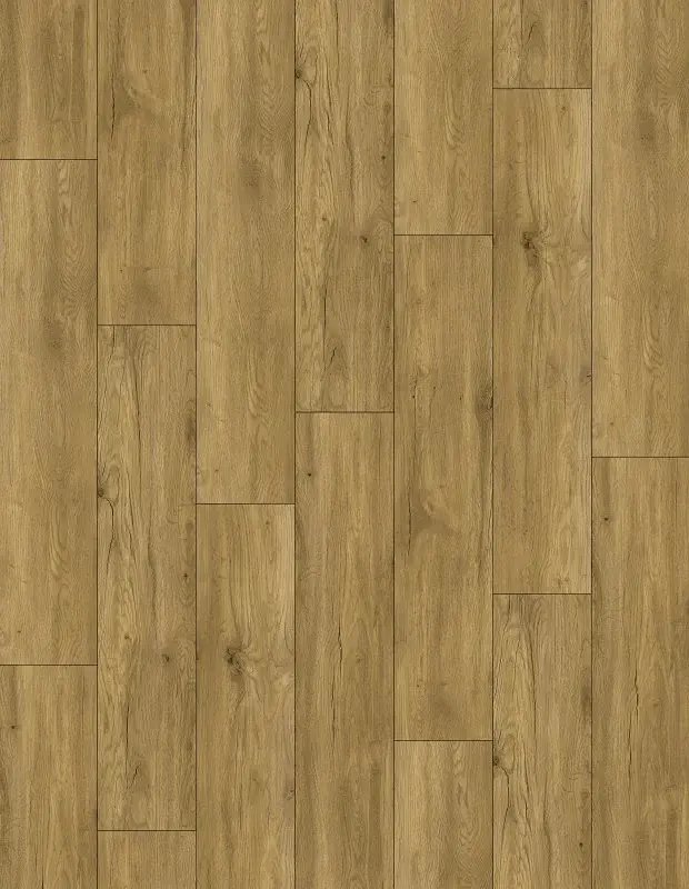 ProSelect Design ProFloor PF902 Flooring Plank, 60 L, 9 W, Stone Acrylic Composite/Vinyl, Natural Oak