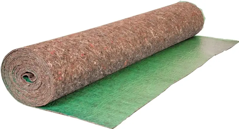 Roberts Super Felt 70-190 Underlayment, 27.3 ft L, 44 W, 3 mm Dense, Fiber