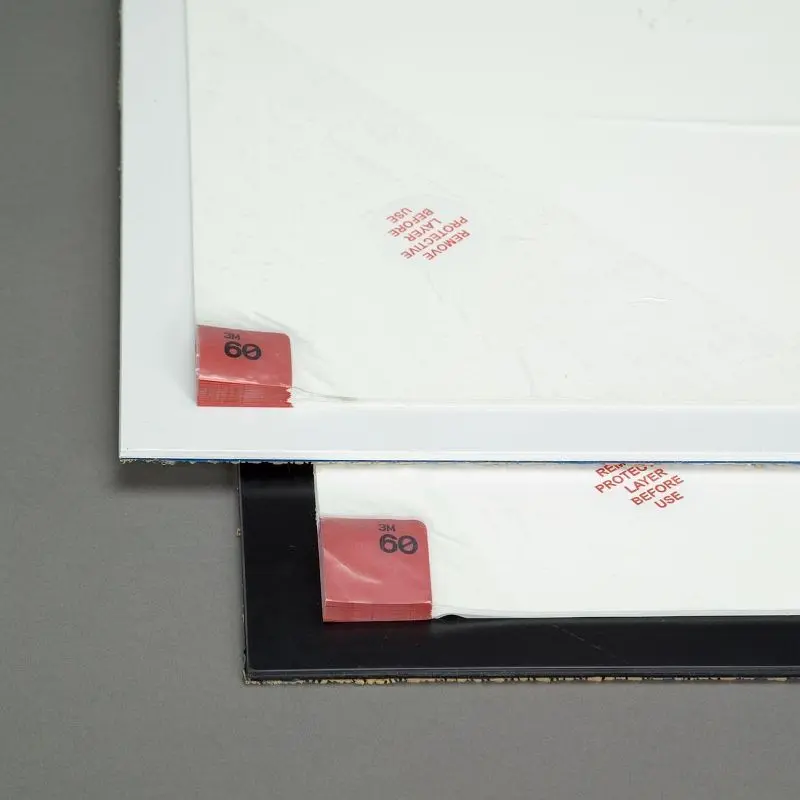 3M Clean-Walk Framed Mat 5840 Cream on White, 31-1/2 x 25-1/2 , 60 sheets per mat, 7000148412