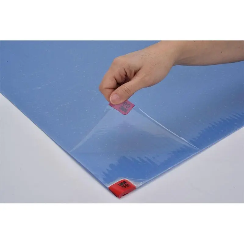 3M Clean-Walk Mat 5836 Sky Blue, 25 x 45 , 60 sheets per mat, 4 per case, 7010335682