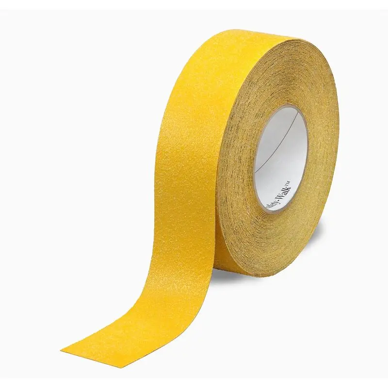 3M Securety-Walk Slip-Resistant Conformable Plug Tapes and Treads 530, Securety Yellow, 4 x 60 ft, Roll, 1 per case, 70000...