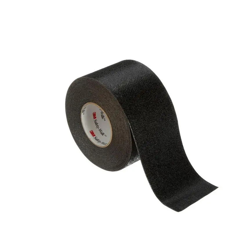 3M Securety-Walk Slip-Resistant Conformable Taper Tapes and Treads 510, Matte Black, 4 x 60 ft, Roll, 1 per case, 7000126117