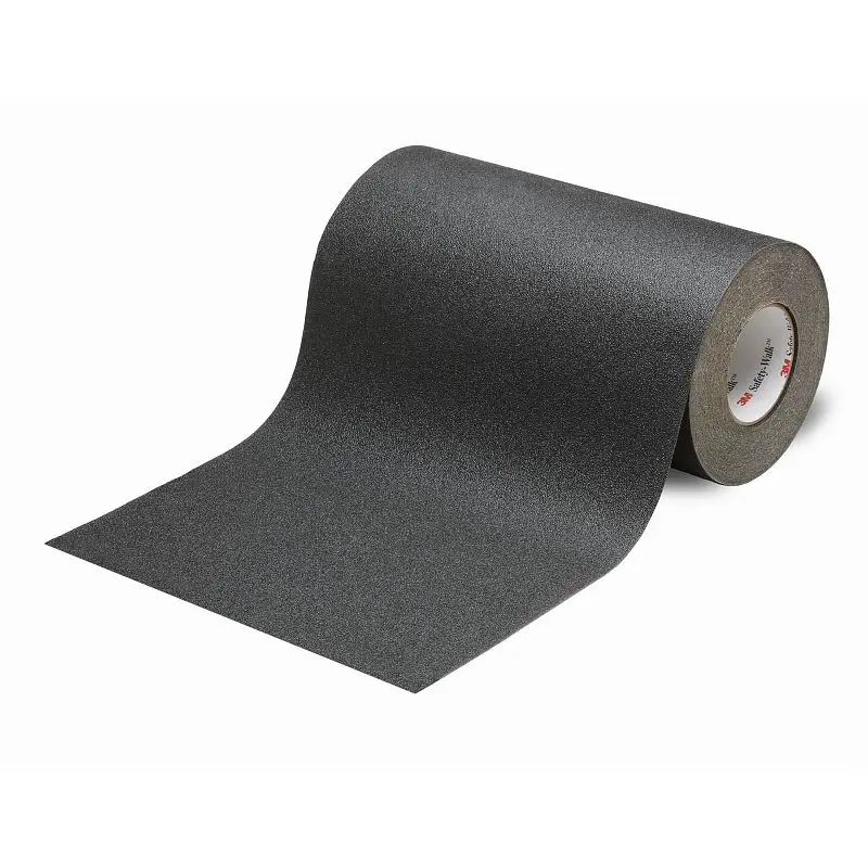 3M Securety-Walk Slip-Resistant General Purpose Hand Tapes and Treads 610, Black, 12 x 60 ft, Roll, 1 per case, 7100139122