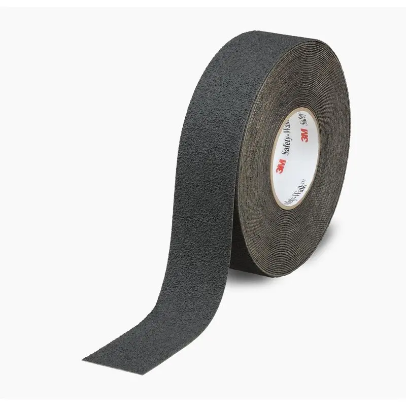 3M Securety-Walk Slip-Resistant Medium Resilient Threading Tapes and Treads 310, Black, 48 x 60 ft, Roll, 1 per case, 7100...