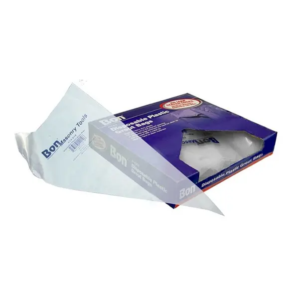 Bon Non-Slip Disposable Heavy Duty Delrin Grout Bags, Pack 50, 14-219