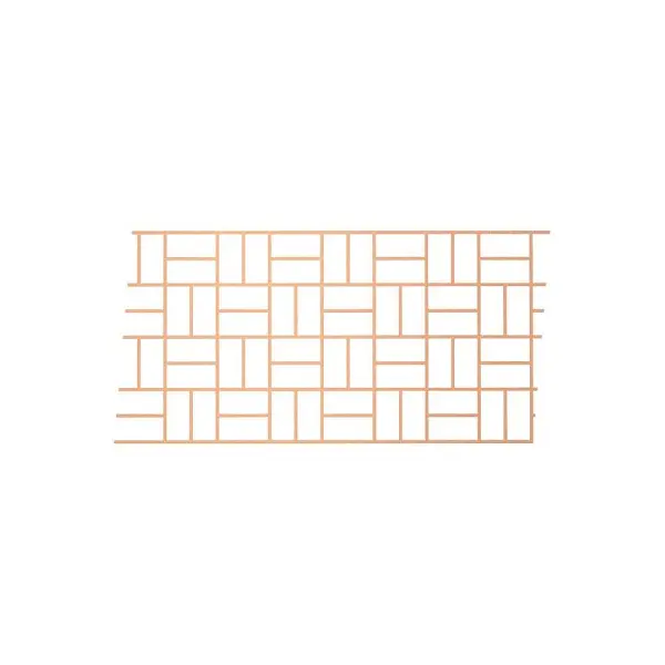 BonWay Environmentally-Safe Single-Use Paper Stencil, Binquireet Weave, 33" x 365', 32-241