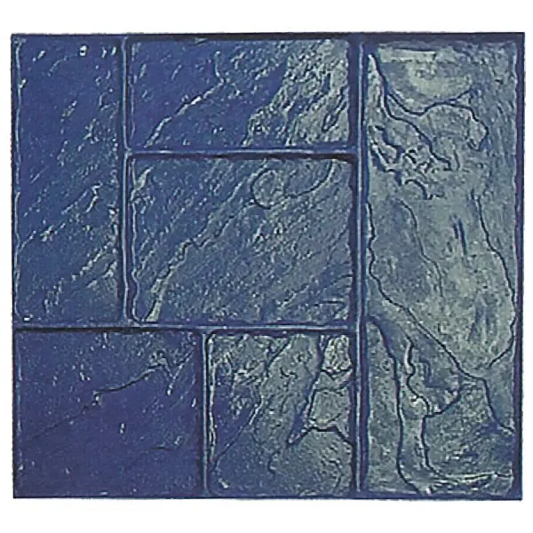 BonWay Reflective Texture Mat, Country Ashlar Sky Blue, 24" x 24", 32-341