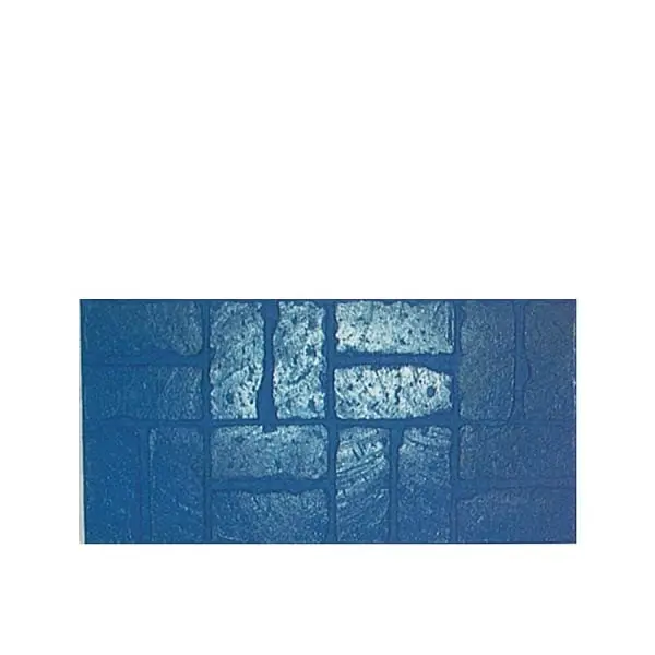 BonWay Texture Mat, Antique Brick Binquireet Weave, 31-1/2" x 17", Cobalt, 32-312