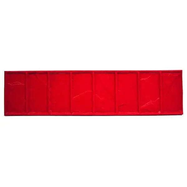 BonWay Texture Mat, Cut Stone Border, 8 1/2" x 34", 12-620