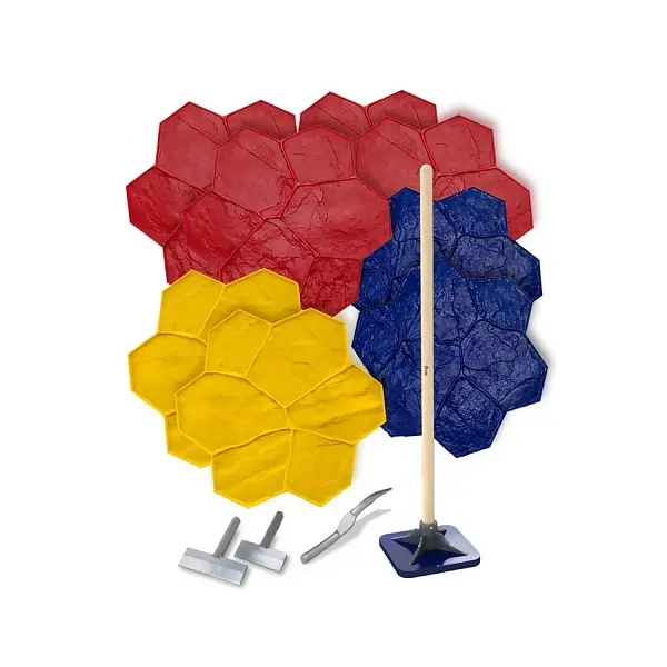 BonWay Texture Mat Kit, Random Stone, Single Piece per Pack, 32-842