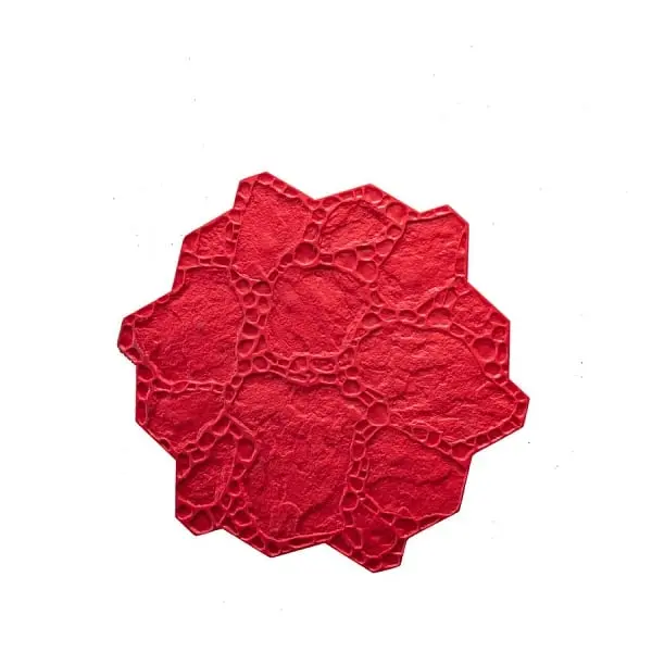 BonWay Texture Urethane Mat, Garden Pathway Stone, 32-468
