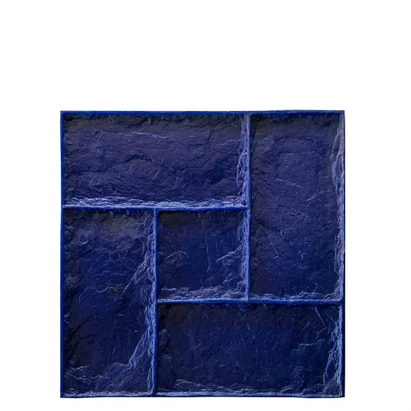 BonWay Texture Urethane Mat, Southwest Weave, Navy Blue, 32-545