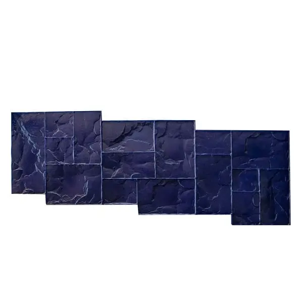 BonWay Texture Urethane Mat, Tri-Ashlar Slate, Blue, 32-535