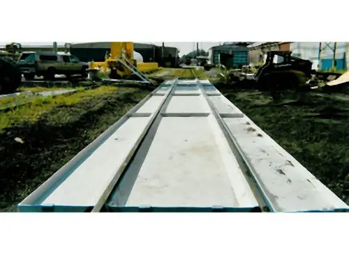 ENPAC Railcar Monitor Pan 20' Outrigger Pan, Tan, ENP500OR20