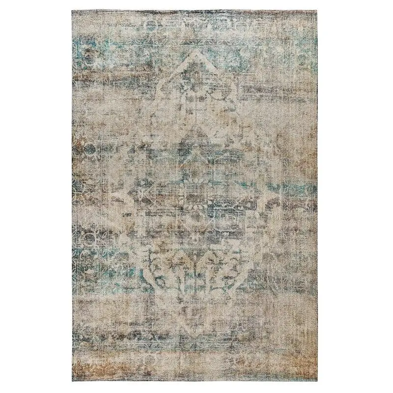 Flash Shielded Furniture Dana Artisan Old English Style Traditional Rug - 5' x 7' - Cobalt, RC-RG19-016-57-GG Fl...