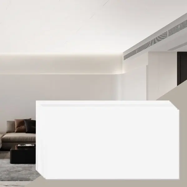 VEVOR Ceiling Tiles 10 Collection 24 x 48 PVC Foam Fire-Rated Smooth Bright White, THBZPVCFPB1010YENV0
