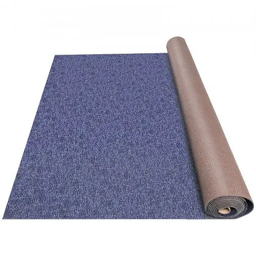 VEVOR Indoor Outdoor Rug Outdoor Carpet Blue 6x49.2' Area Rugs Runner Patio Deck, JZXWDTLS1.8X15M01V0