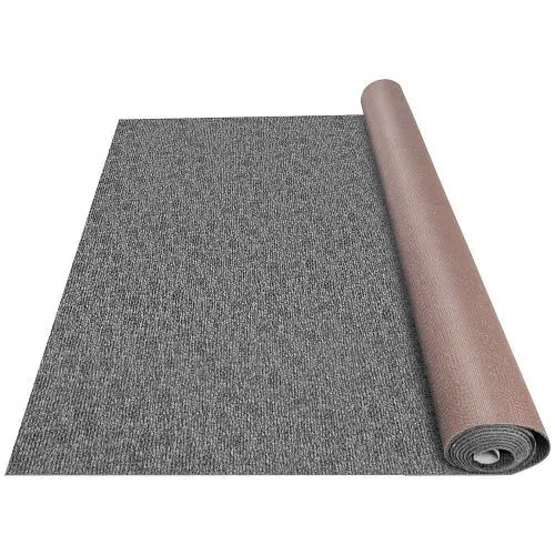 VEVOR Indoor Outdoor Rug, Outdoor Carpet Grey 6x36ft Area Rugs Runner Patio Deck, JZXWDTHS1.8X11M01V0
