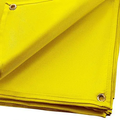 VEVOR Welding Blanket Fiberglass Blanket 8 X 10 ft Fire Retardant Blanket Golden, HT8X10GD000000001V0
