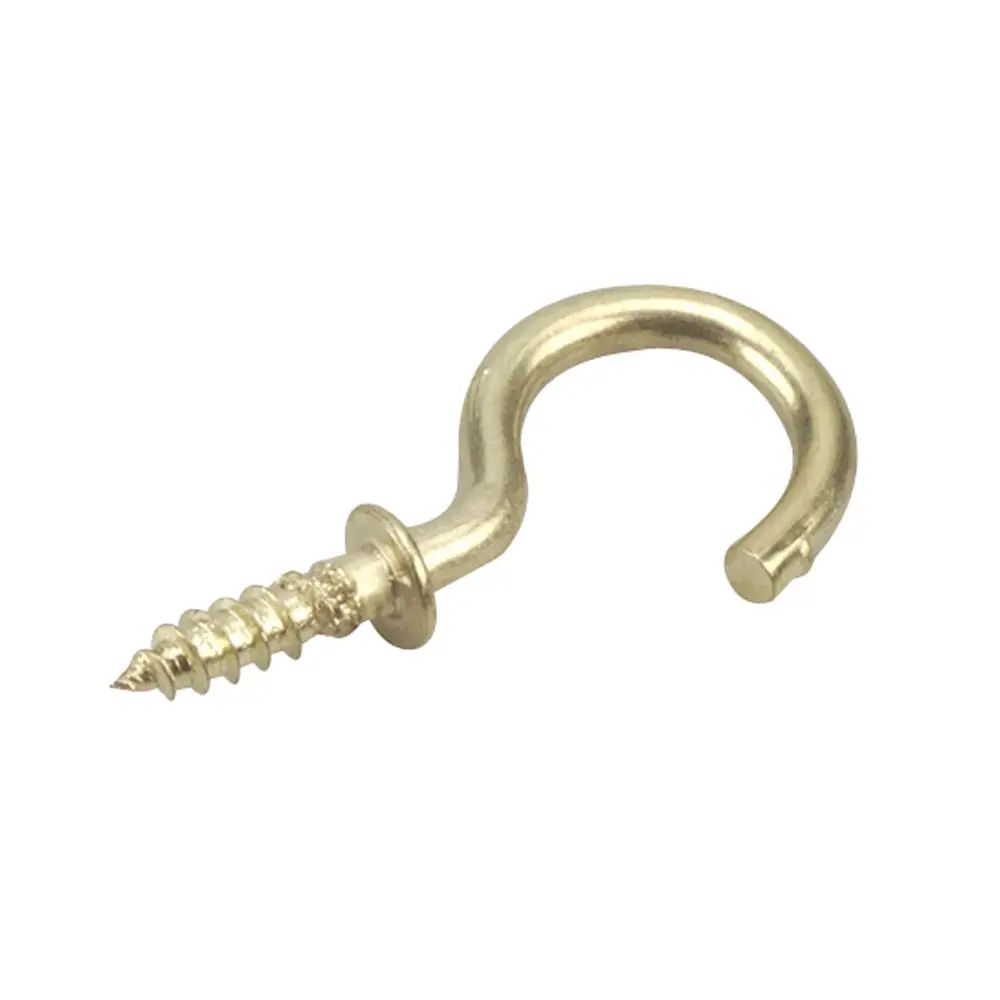Warm alloy Cup Hook 22 mm, 12-Pack