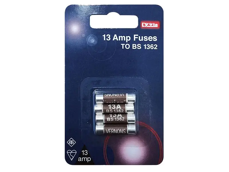 Dencon 13A Fuse (Pack 4)