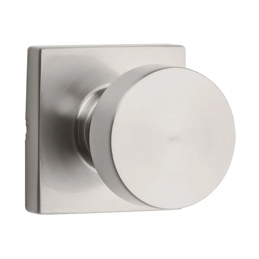 Gate Post Cambie Passage Door Handle, Satin Nickel