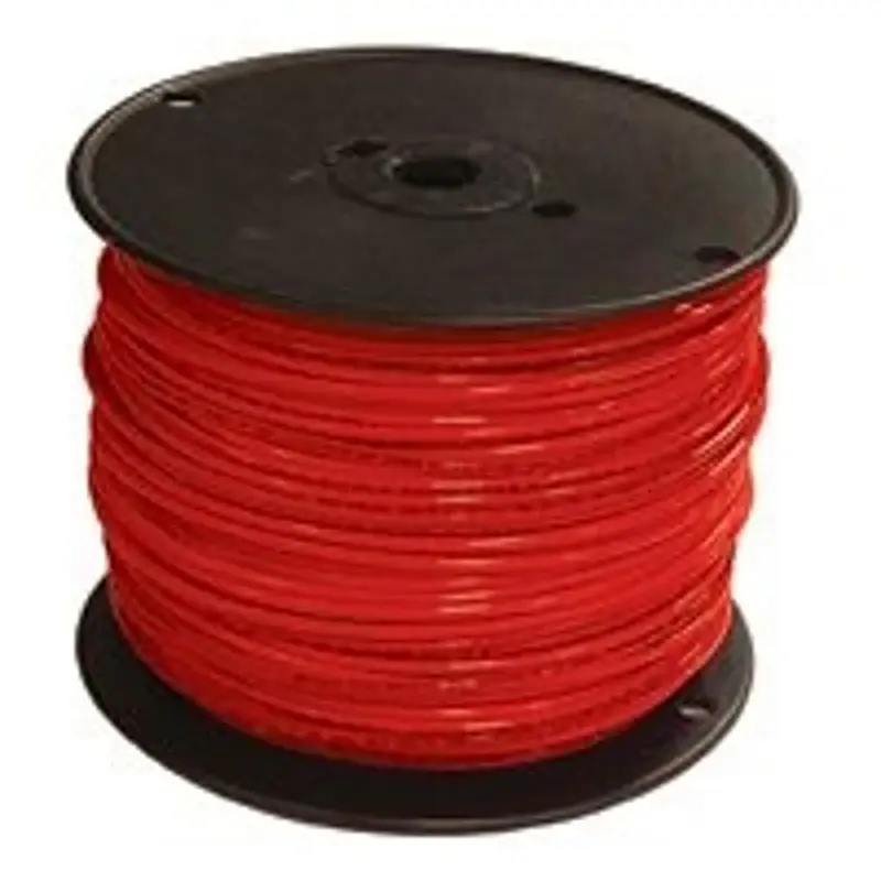Southwire 14RED-STRX500 Building Wire, #14 AWG Wire, 1 -Conductor, 500 ft L, Warm-toned Conductor, PVC Insulation