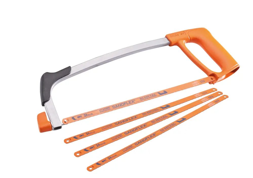 Bahco 300mm (12in) Hacksaw 3 BONUS Blades