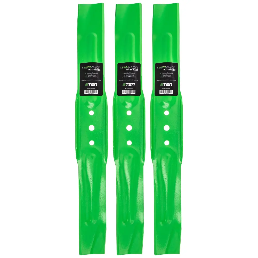 LawnRAZOR High Lift Blade Toro Hayter 91-2256-03 14-9419 14-1659 75-9420 91-2256 2746564 | SET THREE