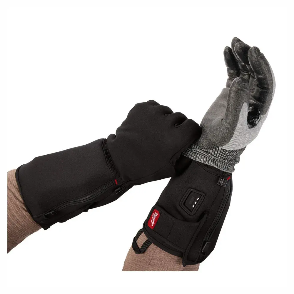 Heated Linings Work Gloves, Medium (Black)