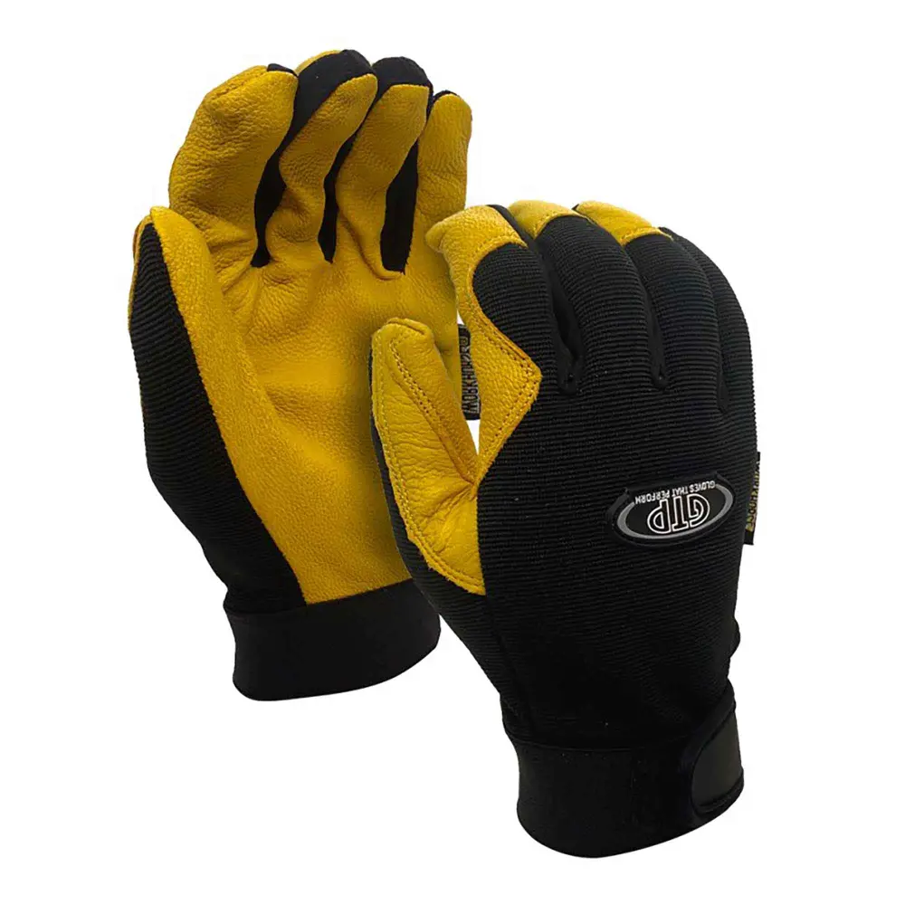 High-Performance Protective Gloves Goat Leather, Medium