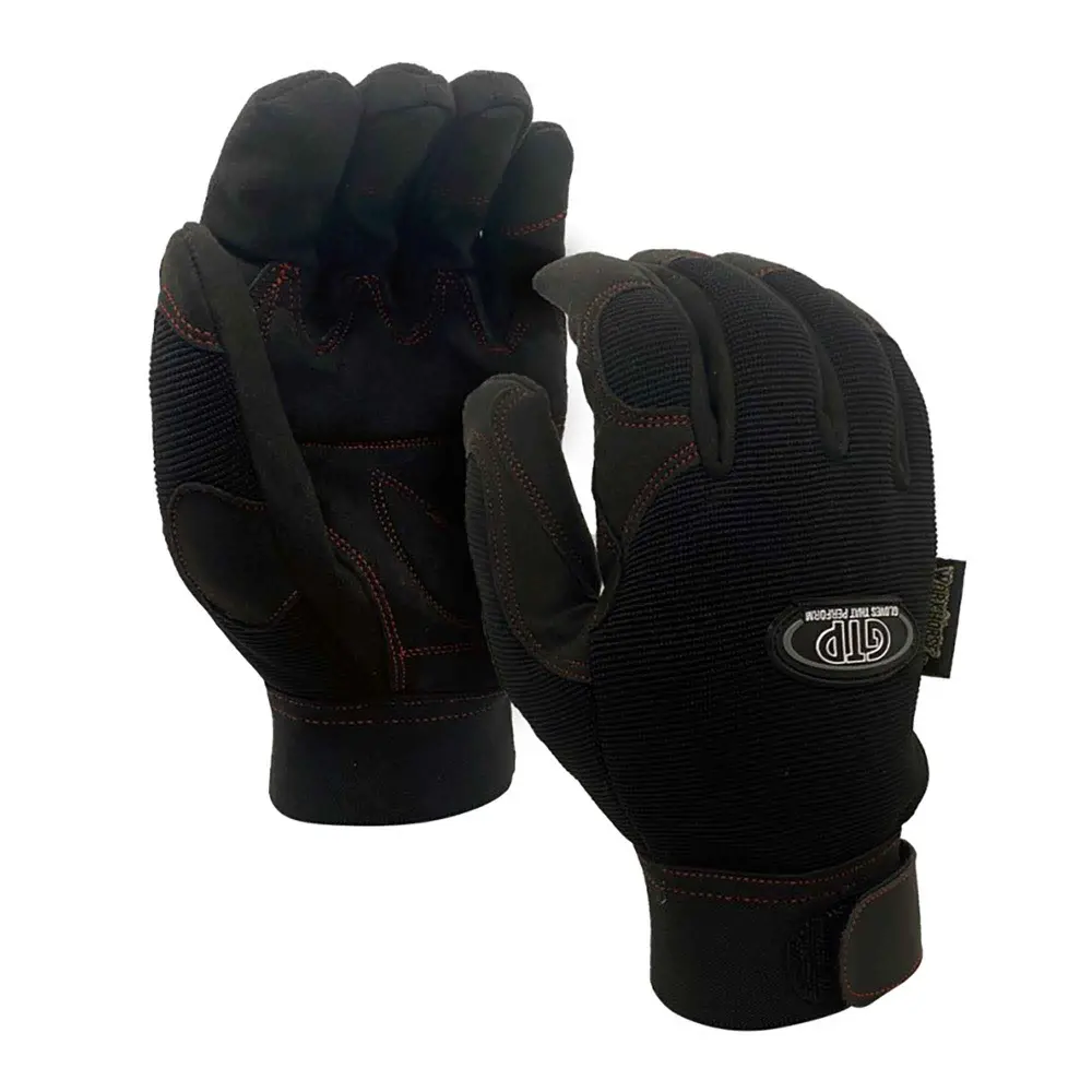 High-Performance Protective Gloves Lycra and Synthetic Leather, Medium
