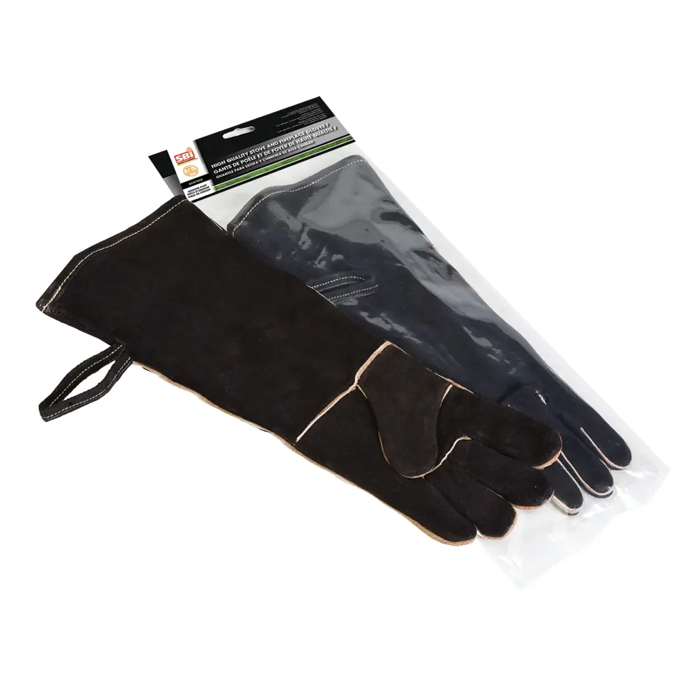 19" Kevlar Thread Sewn Fireplace Gloves