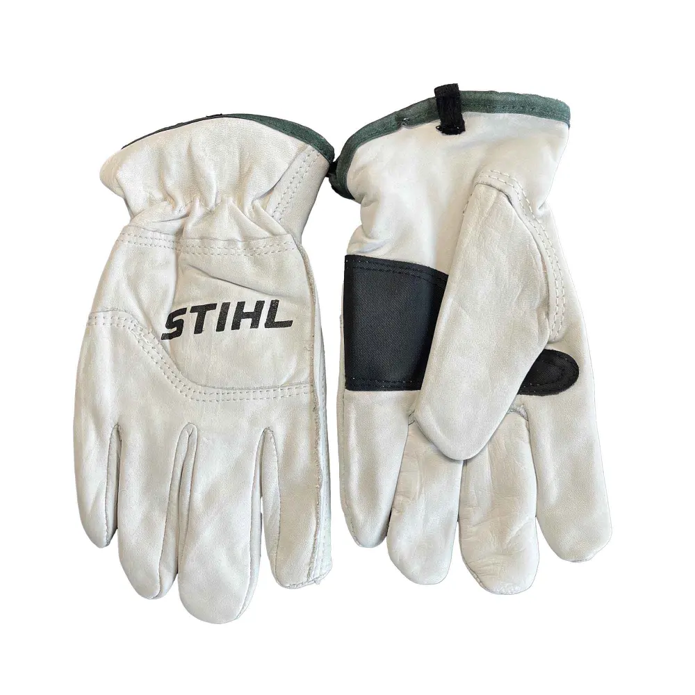 Leather Work Gloves, Big