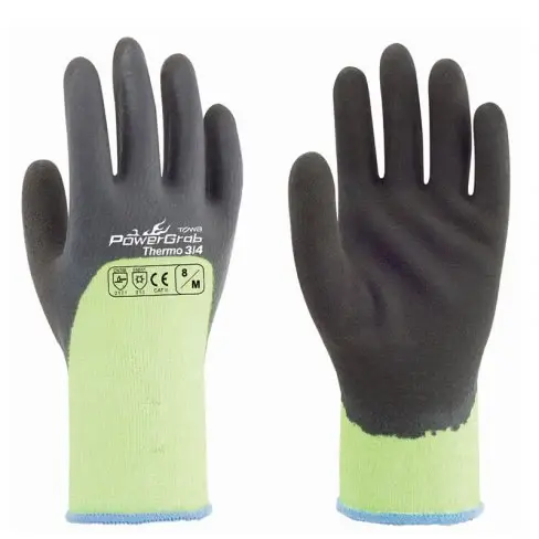 Powergrab Thermo 346 Gloves Lemon