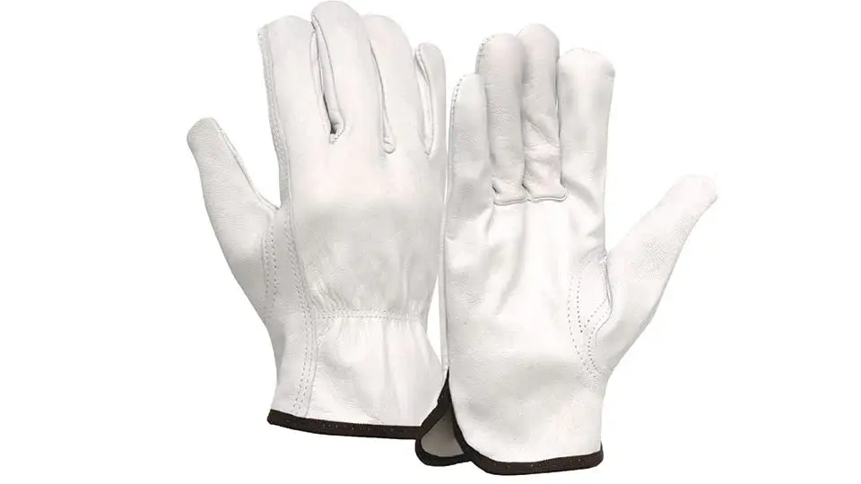 Pyramex GL3011K Series Goatskin Leather Driver Safety Gloves Size Spacious