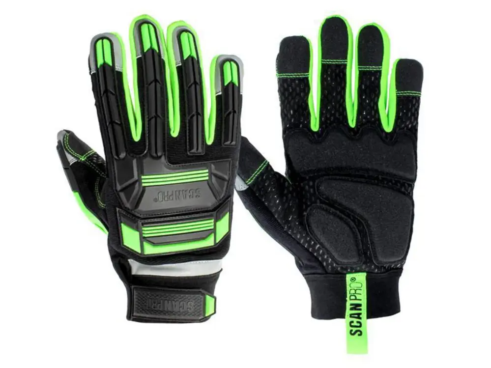 Scan Anti Impact Synthetic Leather & Polymer Gloves - Xl (Size 10)
