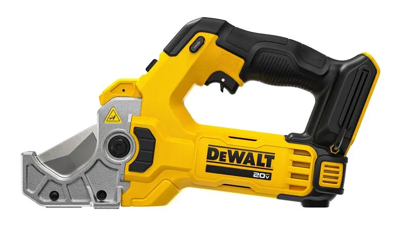 DEWALT MAX DCE180B Tubing Cutter, 2 Max Pipe/Tube Dia, Durable metal Steel Blade, Plastic/PVC Pipe/Tube