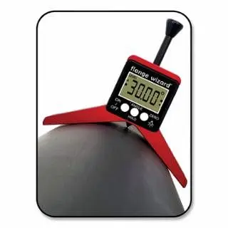 Flange Protective Wizard Digital Magnetic Centering Head, 3-1/2 + Pipe Capactiy, 53077-D Flange Wizard