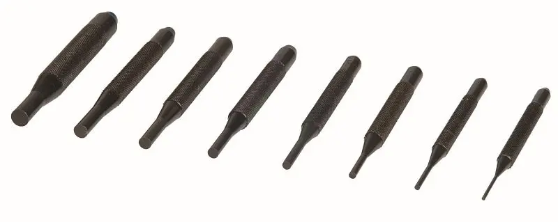 Mitutoyo Upgraded Punch, Drive Roll Pin, Set, 4 , 8 pieces, 985-119